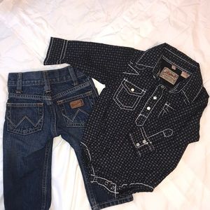 Cowboy Set Wrangler and Rafter C